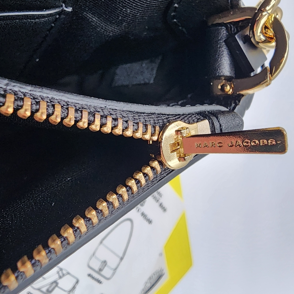 Marc Jacobs Mini J Marc Shoulder, Chain, Clutch, Crossbody Strap, Dust … - Picture 9 of 16